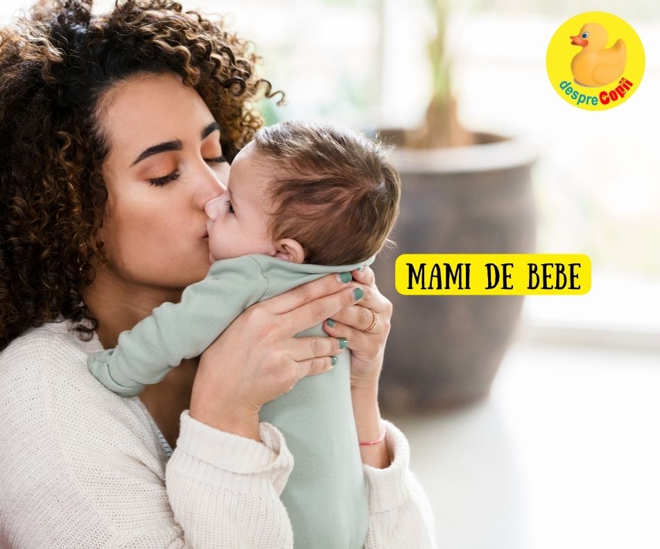 Mama de bebe -  primele 12 luni in noul rol de mamica  - etape si greutati